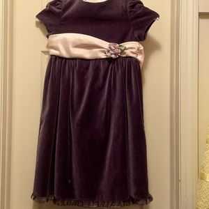 Laura Ashley girls size 6 party dress